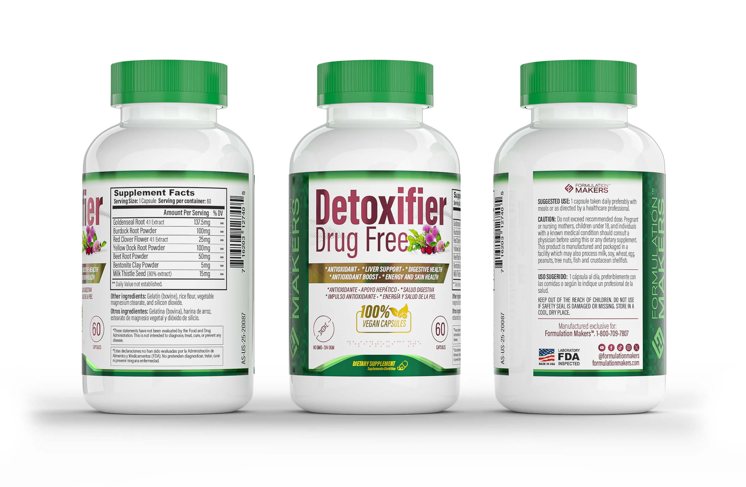Detoxificador Natural 60 Cápsulas - Imagen 2