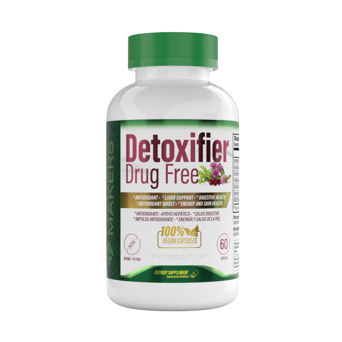 Detoxificador Natural 60 Cápsulas