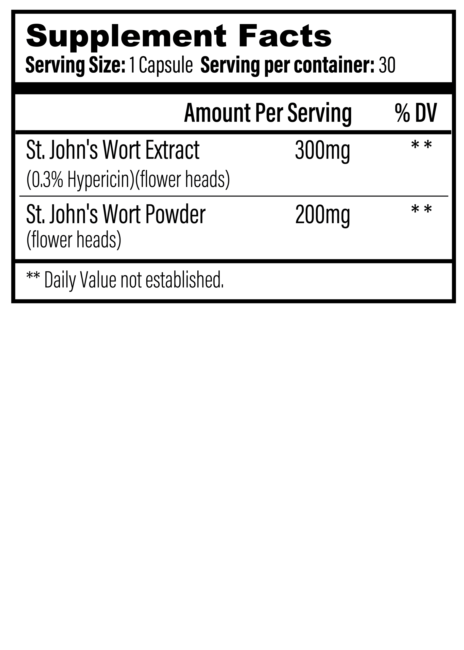 Hierba de San Juan 30 Cápsulas - Imagen 3